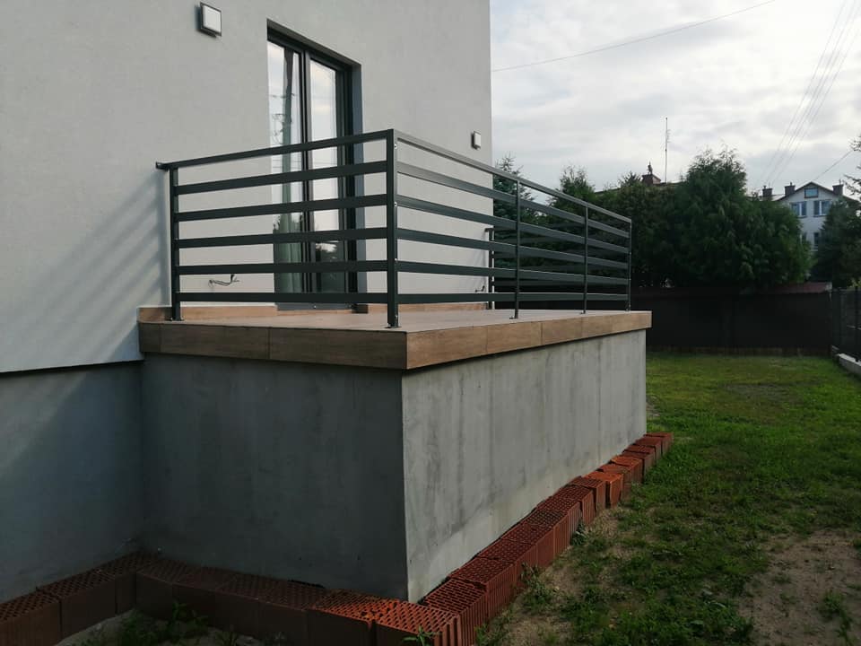 balustrada zewnętrzna